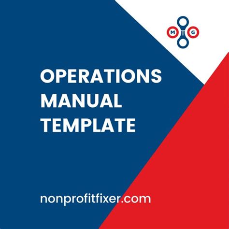 Operations Manual Template Etsy