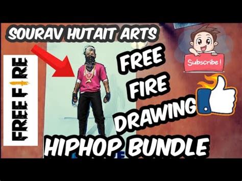 Free Fire Drawing Hip Hop Bundle Drawing Free Fire Youtube