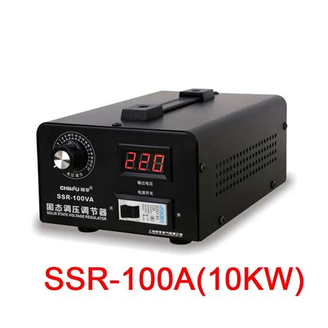 Régulateur De Tension À Semi conducteurs Monophasé 220v Régulateur De