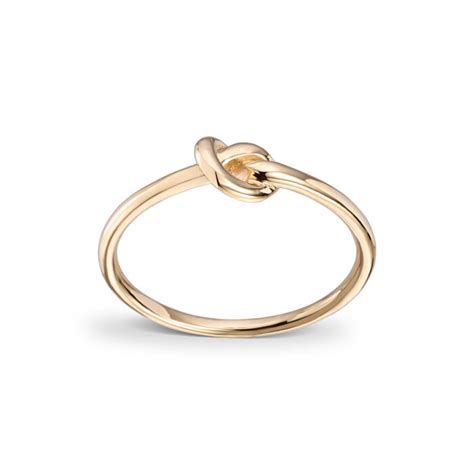 Gold By Frisenberg Ring I Gult Gull Knutering Loveknot Gullsmed J