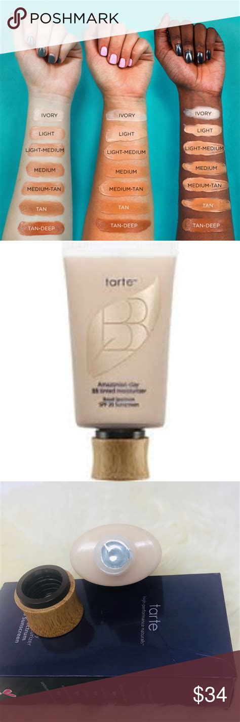 Tarte Amazonian Clay Bb Tinted Moisturizer Ivory Tinted Moisturizer Moisturizer Skin Protection