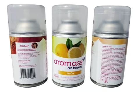 Aromatizante De Ambientes En Aerosol Gr Aromass