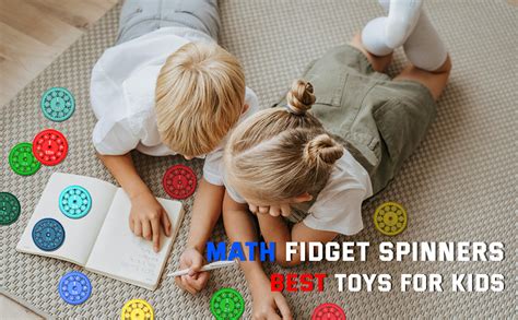 Amazon Math Fidget Spinners D Printed Educational Math Fact