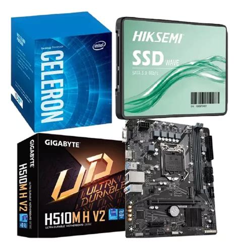 Combo Actualización Pc Intel Celeron G5905 Ssd 240 Gb