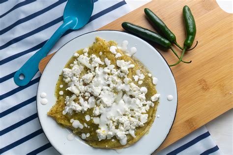 Arriba 45 Imagen Receta De Enchiladas Verdes Con Queso Abzlocal Mx