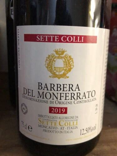 Sette Colli Barbera Del Monferrato Vivino Us