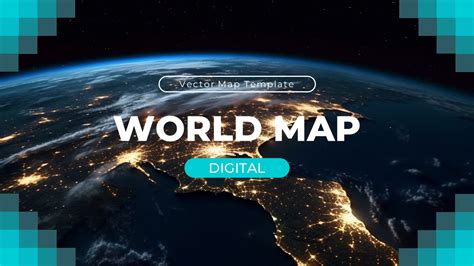 World Map Editable Powerpoint Template Masterbundles