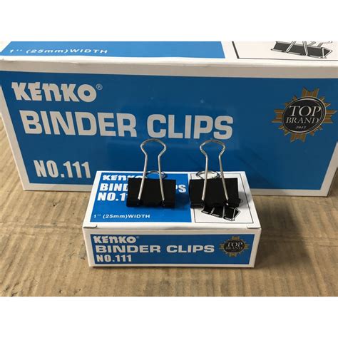 Jual Binder Clip Kenko Harga Per Bok Isi Pcs Shopee Indonesia