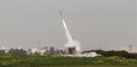 Iron Dome System And Skyhunter Missile Raytheon