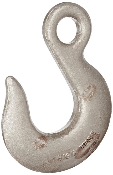 Indusco Grade Drop Forged Carbon Steel Eye Slip Hook Self