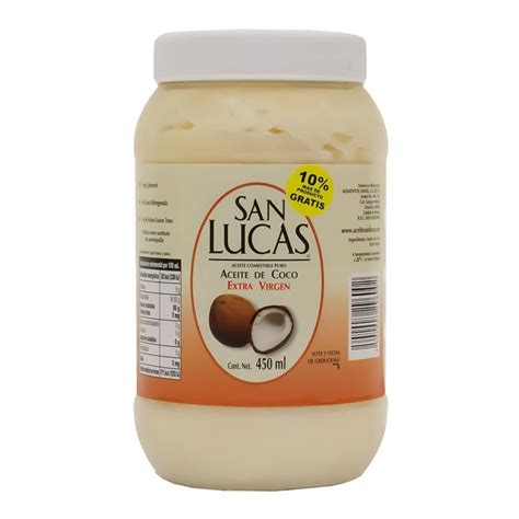 Aceite San Lucas De Coco Extra Virgen Ml Bodega Aurrera Despensa