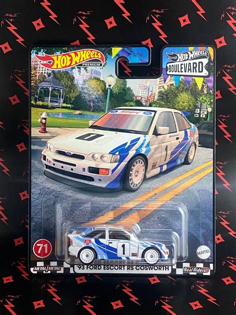 Hot Wheels Boulevard 71 75 Hotwheels Ford Escort RS Cosworth