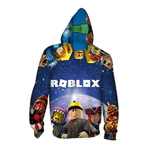 Roblox 3d Printed Hoodies Fashion Sports Long Sleeve Sweatshirt