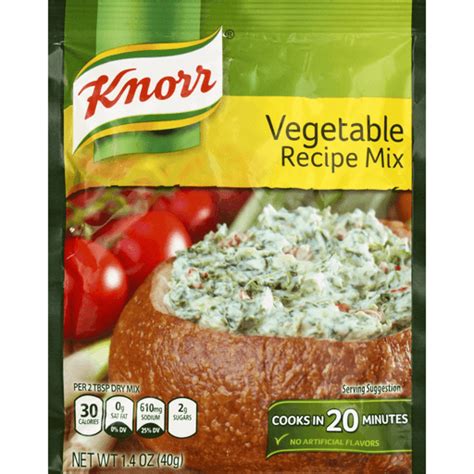 Knorr Recipe Mixes Vegetable Soup And Broth Foodtown