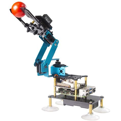 Buy Adeept RaspArm-S 4-DOF Robot Arm 4 Axis Robotic Arm Kit for ...