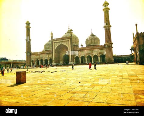 Courtyard Of The Jama Masjid Mosque Hi Res Stock Photography And Images