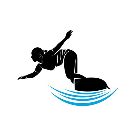 Premium Vector Surfing With Water Wave Logo Vector Template