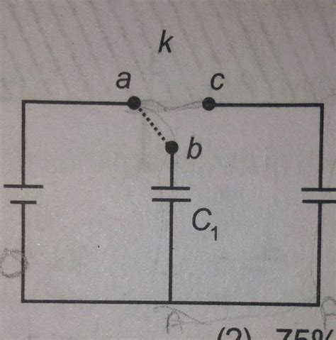 Two Identical Capacitors C And C Of Equal Capacitance Are Connected