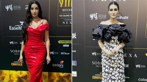 Iifa Nora Fatehi Kriti Sanon Salman Khan Vicky Kaushal Esha