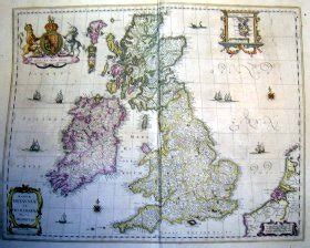 Magnae Britanniae Et Hiberniae Nova Descriptio Islas Britanicas E