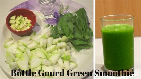 Bottle Gourd Green Smoothie