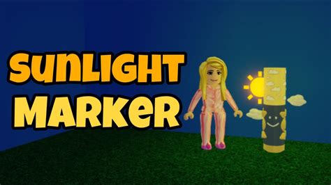 Jak Zdoby Sunlight Marker W Roblox Find The Markers Z Monta Ystk