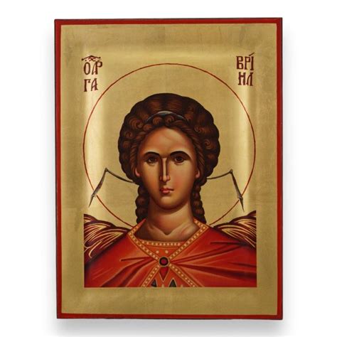 Archangel Gabriel Icon Orthodox Icons Blessedmart