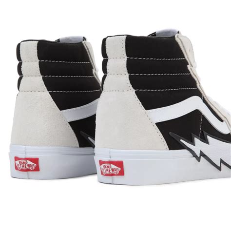 Vans Sk8 Hi Bolt Antique White Black VN0A5JIVZHJ LINE SHOPPING