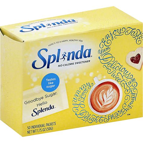 Splenda Sweetener No Calorie Sugars And Sweeteners Edwards Cash Saver