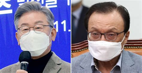 단독 이재명 오늘 이해찬과 만남구원투수 요청하나 노컷뉴스