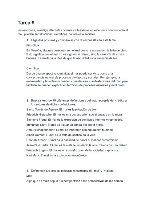 Tarea 9 Conceptos y dilémas éticos Tarea 9 Instrucciones investiga