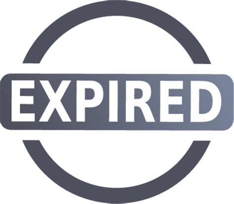 Expired Sign Icon Download For Free Iconduck