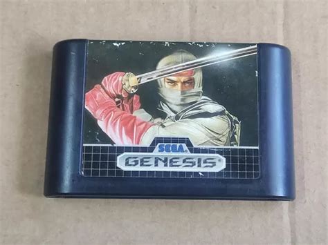 The Revenge Of Shinobi Original Sega Genesis Mega Drive