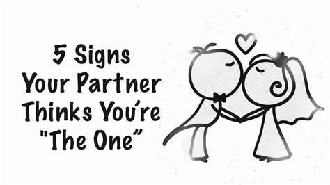 5 Signs Your Partner Thinks Youre The One