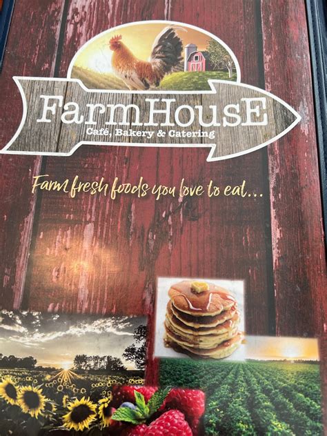 Menu At Farmhouse Cafe And Bakery Omaha