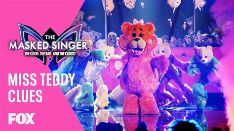 The Clues Miss Teddy Season 7 Ep 6 The Masked Singer Youtube