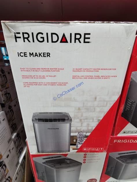 Frigidaire Countertop Ice Maker Model Efic Ss Sc Costco Chaser