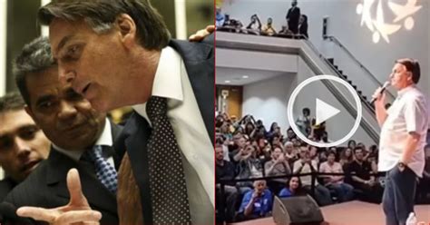 Nos Eua Bolsonaro Se Cansa Parte Da Cima De Lula E Faz Discurso