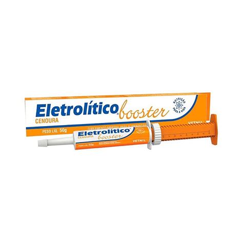 Eletrolitico Booster Cenoura 50 Gr Vetnil KV Medical Produtos