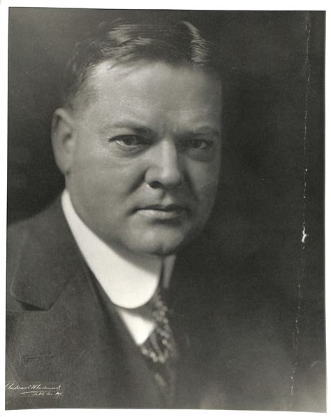 "Herbert Hoover smoking a pipe" by George Fox University Archives