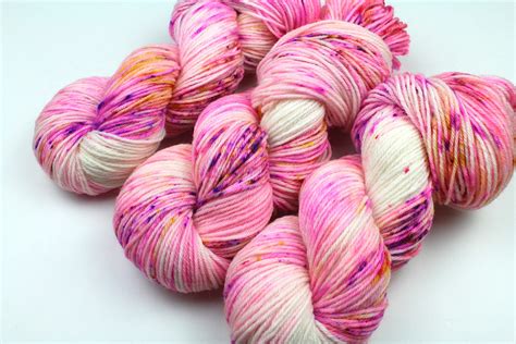 Confetti Sprinkles DK Hand Dyed Yarn Hand Dyed Speckled Etsy