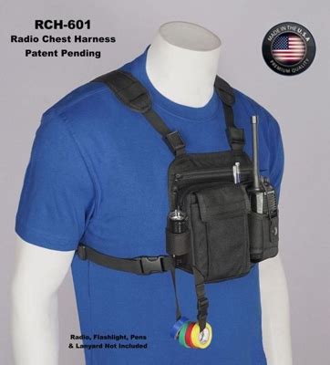 Radio Chest Harness At Holsterguy RCH 601 Holster Radio Shoulder