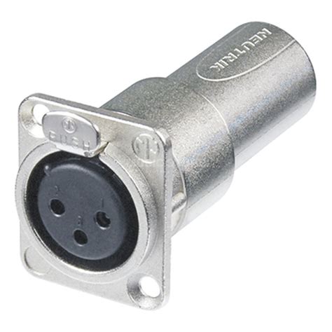 Neutrik NA3FDM Einbauadapter XLR Female Male Feedthrough DV247