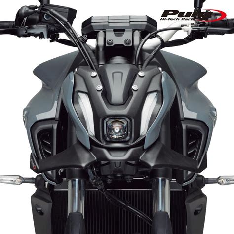 Puig J Naked Front Spoiler Matt Black Yamaha Mt