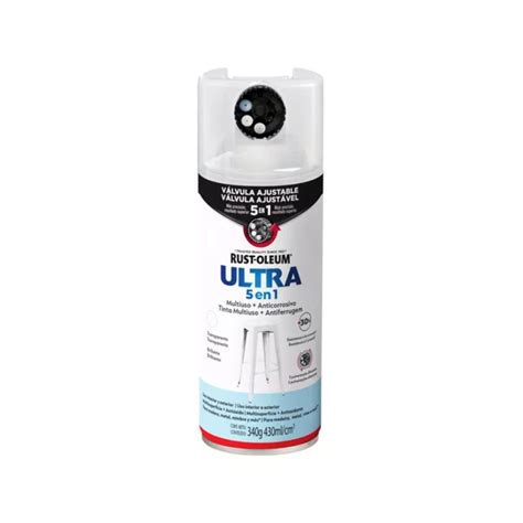 Rust Oleum Tinta Spray para Superfícies de Metal e Madeira Ultra 5 em 1