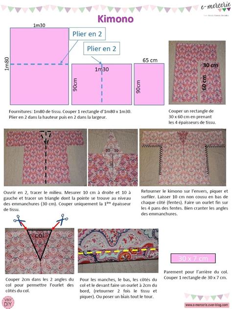 Tuto Kimono Viny DIY Le Blog De Tutoriels Et Patrons Couture Et DIY