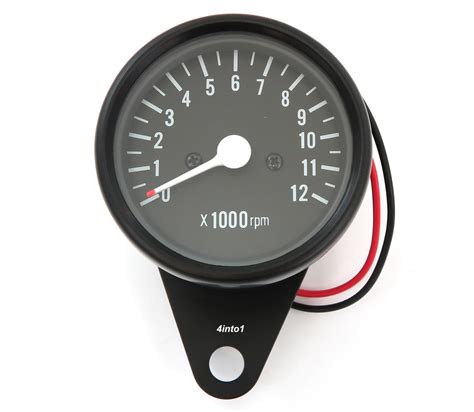 Mini Tachometer - Black - 1:7