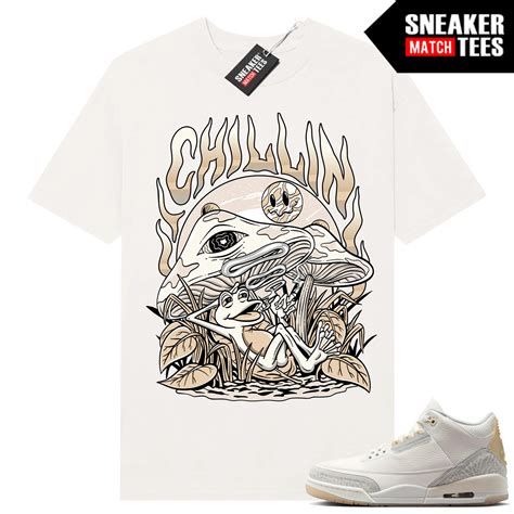 Jordan 3 Craft Ivory Matching Shirt