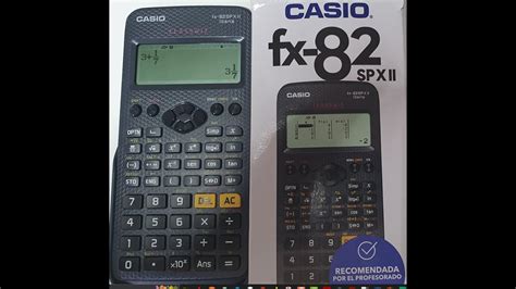 Unboxing De La Calculadora CASIO Fx 82 SP X II Iberia Una Calculadora