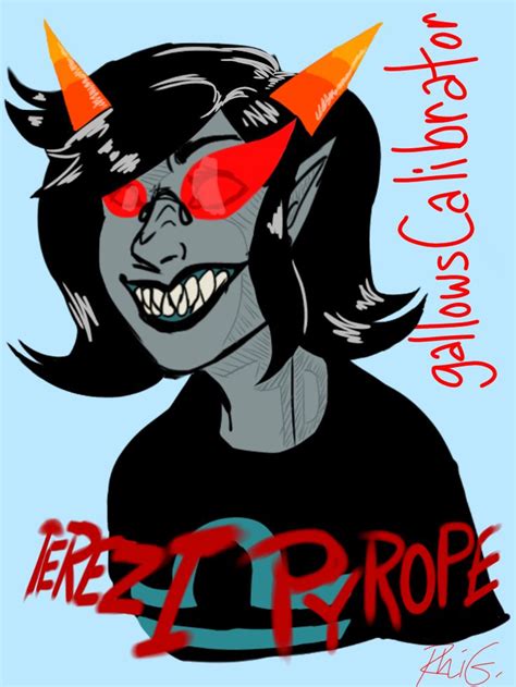 Terezi Pyrope Fanart Homestuck Fan Art Drawings